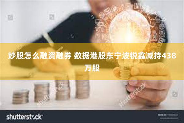 炒股怎么融资融券 数据港股东宁波锐鑫减持438万股